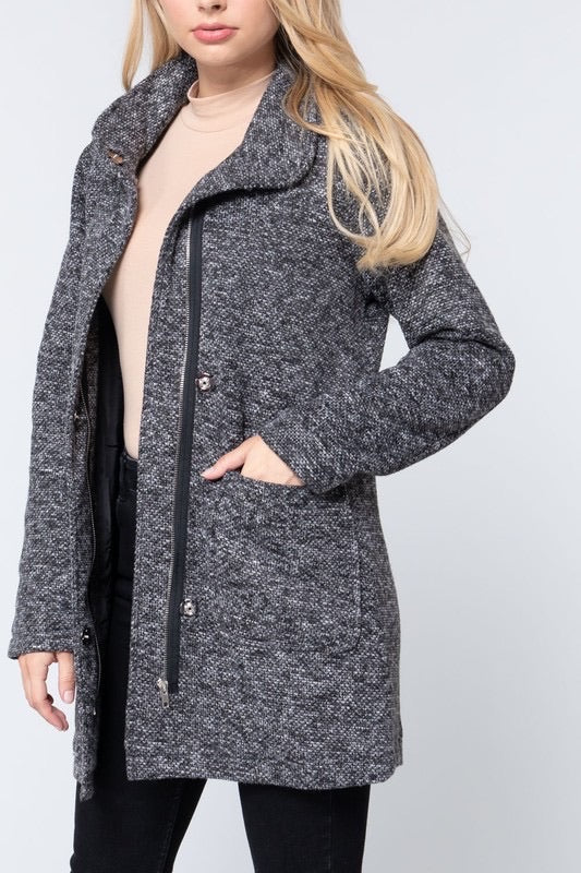 Oslo gray cool coat