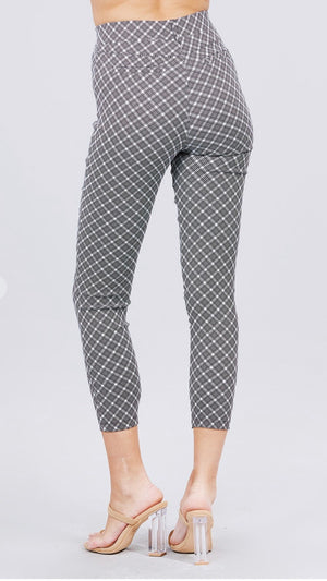 Checkers leggins pants