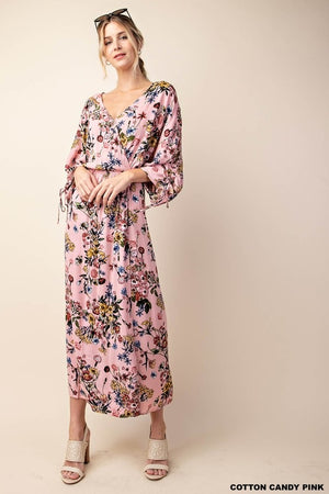 Romance floral Maxi dress